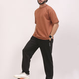 Jet Black KRU Jogger
