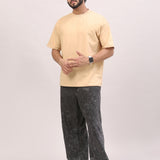 Warm Beige Oversiz’d Tee