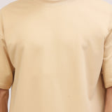 Warm Beige Oversiz’d Tee