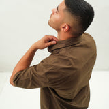 Olive Oasis Oversized Shirt