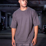 Smoke Grey Oversized Tee