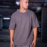 Smoke Grey Oversized Tee