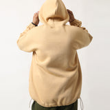 BEIGE OVERSIZED HOODIE