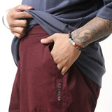 Wine Parachute Pant