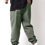 Jade Green Urban Parachute Pants