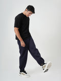 Midnight Navy Fleece Air Jogger