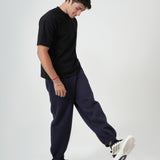 Midnight Navy Fleece Air Jogger