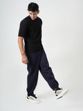 Midnight Navy Fleece Air Jogger