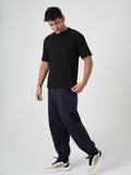 Midnight Navy Fleece Air Jogger