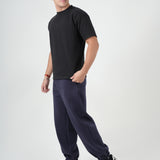 Midnight Navy Fleece Air Jogger