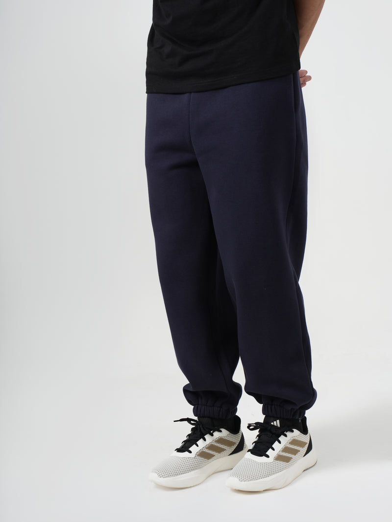 Midnight Navy Fleece Air Jogger