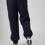 Midnight Navy Fleece Air Jogger