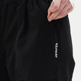 Women NOMAD Black Parachute Pants