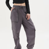 Women NOMAD Slate Grey Parachute Pants