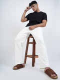 Ivory Knitted AERO Pant