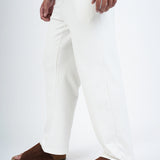 Ivory Knitted AERO Pant