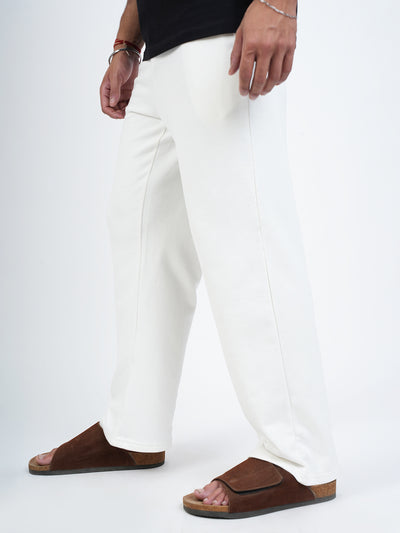 Ivory Knitted AERO Pant