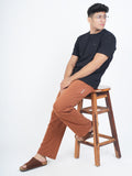 Coffee Brown Knitted AERO Pant