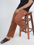 Coffee Brown Knitted AERO Pant
