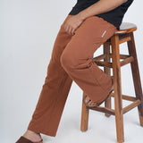 Coffee Brown Knitted AERO Pant
