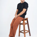 Coffee Brown Knitted AERO Pant