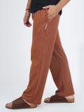 Coffee Brown Knitted AERO Pant