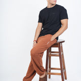 Coffee Brown Knitted Air Jogger