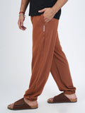Coffee Brown Knitted Air Jogger