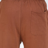 Coffee Brown Knitted AERO Pant