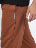 Coffee Brown Knitted Air Jogger