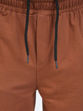 Coffee Brown Knitted Air Jogger
