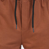 Coffee Brown Knitted Air Jogger