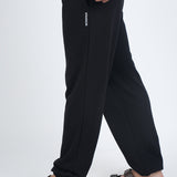 Classic Black Knitted Air Jogger
