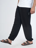 Classic Black Knitted Air Jogger