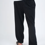 Classic Black Knitted Air Jogger