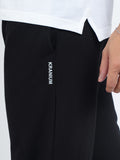 Classic Black Knitted Air Jogger