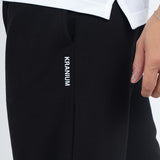 Classic Black Knitted Air Jogger