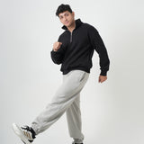 Fossil Grey Fleece Air Jogger