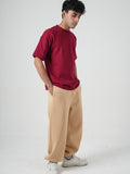 Warm Beige Fleece Air Jogger