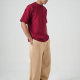 Warm Beige Fleece Air Jogger