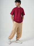 Warm Beige Fleece Air Jogger