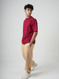 Warm Beige Fleece Air Jogger