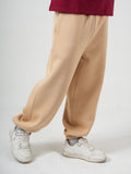 Warm Beige Fleece Air Jogger