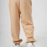 Warm Beige Fleece Air Jogger