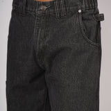 Eclipse Acid Wash Black Baggy Denim