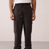 Snazzy Charcoal Grey Parachute Pants