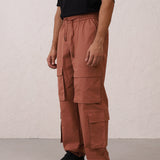Snazzy Rust Parchute Pants